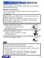 Предварительный просмотр 19 страницы JVC LX-P1010ZE Operating Instructions Manual