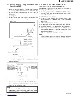 Предварительный просмотр 4 страницы JVC LX-P1010ZE Service Manual