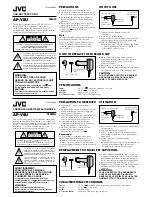 Предварительный просмотр 1 страницы JVC LYT0002-0B9A Instruction Manual