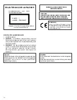 Предварительный просмотр 37 страницы JVC MC-8200LU Instructions Manual