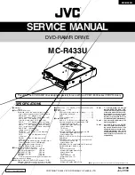 JVC MC-R433U Service Manual preview