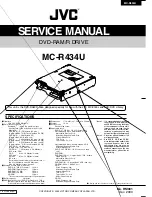 Preview for 1 page of JVC MC-R434U Service Manual