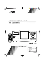 Preview for 1 page of JVC MC2000 - XL CD Changer Instructions Manual