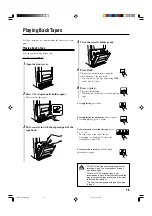 Preview for 19 page of JVC Micro Component System CA-UXH9 Instructions Manual