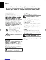 Preview for 6 page of JVC Micro Component System UX-S10 (Czech) Přiručka K Obsluze