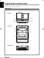 Предварительный просмотр 8 страницы JVC Micro Component System UX-S10 (Czech) Přiručka K Obsluze