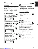 Preview for 13 page of JVC Micro Component System UX-S10 (Czech) Přiručka K Obsluze