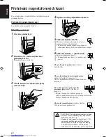 Preview for 22 page of JVC Micro Component System UX-S10 (Czech) Přiručka K Obsluze