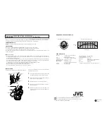 JVC MV-P618 Instructions preview