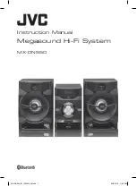 JVC MX-DN550 Instruction Manual preview