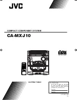 JVC MX-J10 Instructions Manual предпросмотр