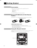 Предварительный просмотр 6 страницы JVC MX-J10 Instructions Manual