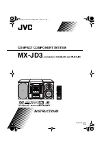 JVC MX-JD3 Instructions Manual preview
