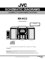 JVC MX-KC2 Schematic Diagrams preview