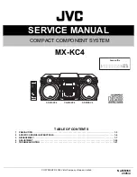 JVC MX-KC4 Service Manual preview