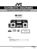 Предварительный просмотр 1 страницы JVC MX-SK1 Schematic Diagrams