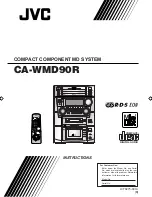 Предварительный просмотр 1 страницы JVC MX-WMD90 Instructions Manual