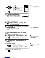 Preview for 10 page of JVC Natural Vision AV-24WT2EK Instructions Manual