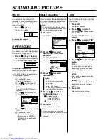 Preview for 12 page of JVC Natural Vision AV-24WT2EK Instructions Manual