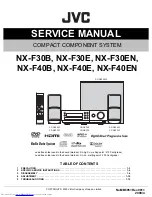 Preview for 1 page of JVC NX-F30B Service Manual