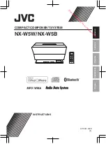 Предварительный просмотр 1 страницы JVC NX-W5B Instruction Manual