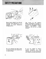 Preview for 4 page of JVC P-100EUC Instruction Booklet