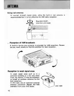 Предварительный просмотр 12 страницы JVC P-100EUC Instruction Booklet