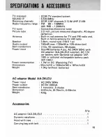 Предварительный просмотр 15 страницы JVC P-100EUC Instruction Booklet