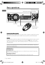 Предварительный просмотр 6 страницы JVC Pandora KD-A925BT Instruction Manual