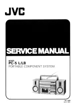 Предварительный просмотр 1 страницы JVC PC-5 L/LB Service Manual