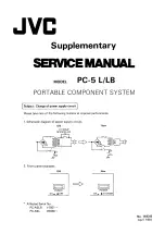 Предварительный просмотр 65 страницы JVC PC-5 L/LB Service Manual