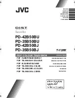 JVC PD-35B50BJ Instructions Manual preview