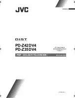 Preview for 1 page of JVC PD-Z35DV4 Instructions Manual