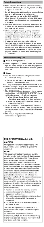 Preview for 3 page of JVC PK-EM1 User Manual