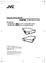 Preview for 1 page of JVC PK-EXT40G Instructions Manual