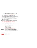 JVC Pro 3-CCD User Manual preview