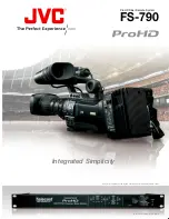 JVC ProHD FS-790 Quick Manual предпросмотр