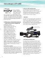 Предварительный просмотр 4 страницы JVC ProHD GY-HD251 Specifications