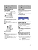 Предварительный просмотр 43 страницы JVC ProHD GY-HM150E Instruction Manual