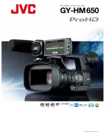 JVC ProHD GY-HM650 Brochure & Specs preview