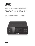 JVC RA-D38B Instruction Manual preview