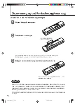 Preview for 14 page of JVC RC-BF10 (German) Bedienungsanleitung