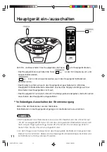 Preview for 16 page of JVC RC-BF10 (German) Bedienungsanleitung