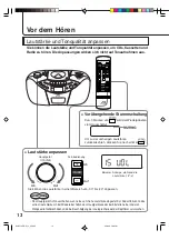 Preview for 18 page of JVC RC-BF10 (German) Bedienungsanleitung