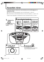 Preview for 22 page of JVC RC-BF10 (German) Bedienungsanleitung