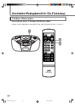 Preview for 32 page of JVC RC-BF10 (German) Bedienungsanleitung