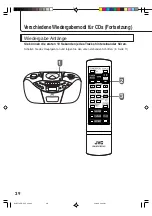 Preview for 34 page of JVC RC-BF10 (German) Bedienungsanleitung