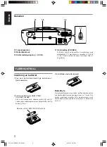 Предварительный просмотр 9 страницы JVC RC-BM5 Instructions Manual