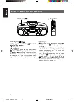 Предварительный просмотр 11 страницы JVC RC-BM5 Instructions Manual