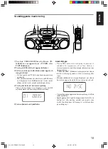 Предварительный просмотр 14 страницы JVC RC-BM5 Instructions Manual